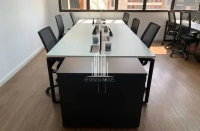 Salas comerciais de alto padrão na vila olímpia mobiliado: 110m², 3 banheiros e 3 vagas de garagem em são paulo - sp