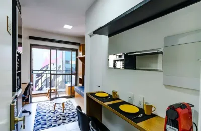 Studio à venda com 22m², 1 quarto 1 banheiro , região da republica no condomínio think home república - residencial