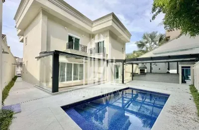 Luxuosa casa em condomínio à venda em cotia-sp, são paulo ii. 4 quartos, 4 suítes, 4 salas, 6 banheiros, 4 vagas, 468,49 m².