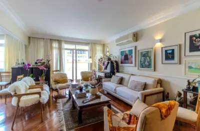 Condomínio indaiá em higienópolis - cobertura de 337m² com 4 dormitórios, 2 banheiros e 3 vagas