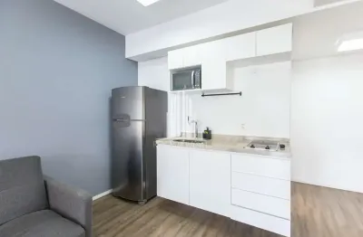 Apartamento com vaga totalmente mobiliado na santa cecilia