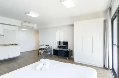 Apartamento com vaga totalmente mobiliado na santa cecilia
