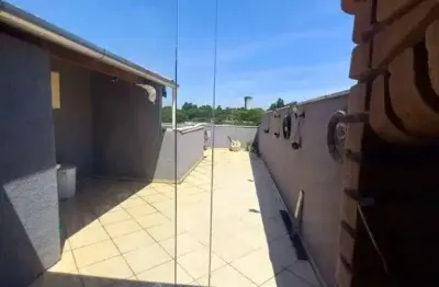 Cobertura sem condominio - 3 dormitórios , 1 suite , sala ampla , 3 banheiros e 2 vagas de garagem - vila guiomar - santo andré