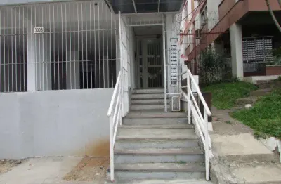 Apartamento no bairro teresopolis com 35 m2, 1 dormitório, banheiro social, churrasqueira, cozinha, sala de estar