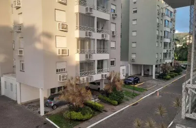 Apto com 2 dormitórios , sala , cozinha, banheiro, área de serviços e 01 box de estacioanmento  escriturado