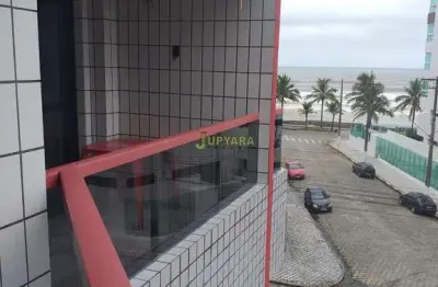 Apartamento com vista para o mar- pé na areia - 2 dorm - vila atlântica