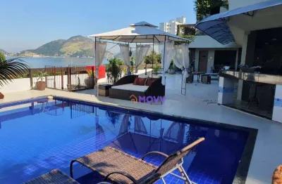 Casa com 5 quartos à venda, 949 m² por r$ 2.800.000 - bairro de são francisco - niterói/rj