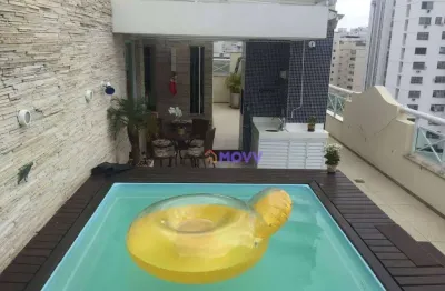 Cobertura com 3 dormitórios à venda, 200 m² por r$ 2.500.000,00 - ingá - niterói/rj