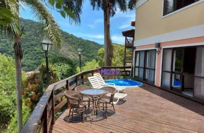 Casa com 4 dormitórios à venda, 450 m² por r$ 1.500.000,00 - itaipu - niterói/rj
