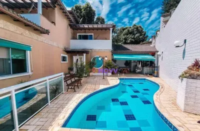 Casa com 6 dormitórios à venda, 383 m² por r$ 1.380.000,00 - maria paula - niterói/rj