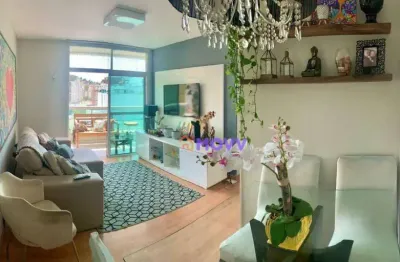 Apartamento com 2 dormitórios à venda, 71 m² por r$ 650.000,00 - santa rosa - niterói/rj