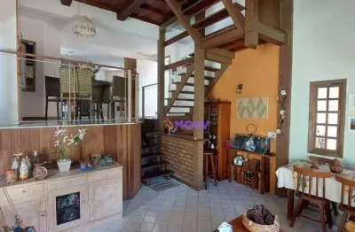 Casa com 3 dormitórios à venda, 201 m² por r$ 680.000,00 - santo antônio - niterói/rj
