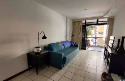 Apartamento com varanda, 3 quartos, suíte e 2 vagas à venda, 125 m², por r$ 910.000 - icaraí - niterói/rj