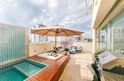 Cobertura com 3 dormitórios à venda, 260 m² por r$ 2.390.000,00 - ingá - niterói/rj