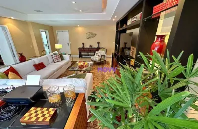 Excelente apartamento com 3 dormitórios à venda, 193 m² por r$ 2.000.000 - leme - rio de janeiro/rj
