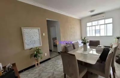 Apartamento com 3 dormitórios à venda, 88 m² por r$ 310.000,00 - fátima - niterói/rj