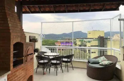 Cobertura com 2 dormitórios à venda, 172 m² por r$ 950.000,00 - itaipu - niterói/rj