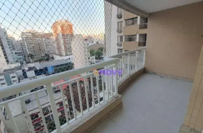 Excelente apartamento no miolo de icaraí com 3 dormitórios à venda, 100 m² por r$ 1.300.000 - icaraí - niterói/rj