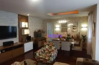 Apartamento com 3 dormitórios à venda, 120 m² por r$ 850.000,00 - santa rosa - niterói/rj