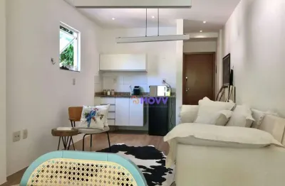 Excelente loft com 1 dormitório à venda, 52 m² por r$ 270.000 - itaipu - niterói/rj