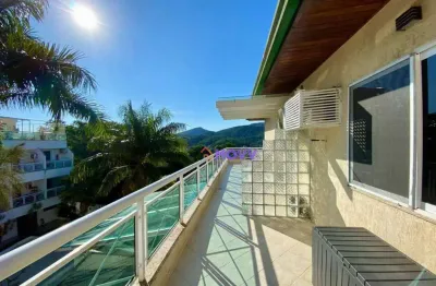 Cobertura com 1 dormitório à venda, 68 m² por r$ 500.000,00 - itaipu - niterói/rj