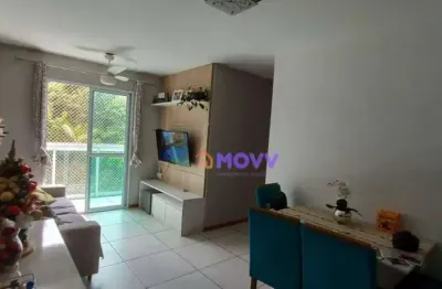 Apartamento com 3 dormitórios à venda, 65 m² por r$ 319.000,00 - rio do ouro - são gonçalo/rj