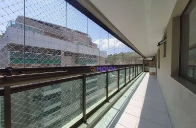 Apartamento com 3 dormitórios para alugar, 118 m² por R$ 6.171,90/mês - Santa Rosa - Niterói/RJ