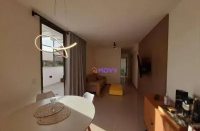 Cobertura com 2 dormitórios à venda, 135 m² por r$ 995.000,00 - santa rosa - niterói/rj