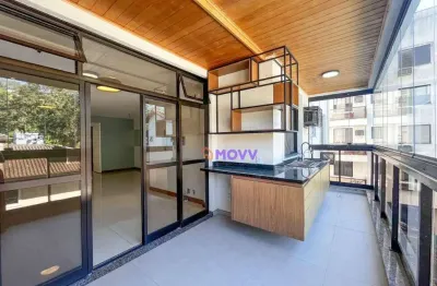 Apartamento com 3 dormitórios para alugar, 167 m² por r$ 4.707,58/mês - largo da batalha - niterói/rj