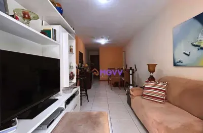 Excelente apartamento em icaraí - 2 quartos -  1 suíte - 1 vaga -  r$850.000,00