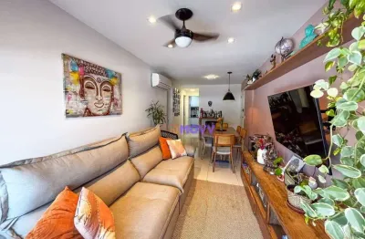 Apartamento com 3 dormitórios à venda, 110 m² por r$ 850.000,00 - vital brasil - niterói/rj