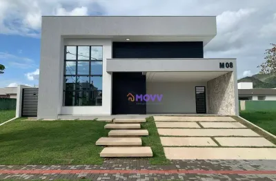 Excelente casa linear no condomínio alphaville 1 lote 08 quadra m inoã/maricá •185.11 mts de área construída •cisterna de alvenaria 9.000lts •piscina