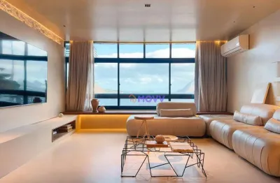 Apartamento com 4 dormitórios à venda, 180 m² por r$ 3.000.000,00 - ingá - niterói/rj