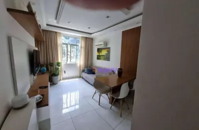 Apartamento com 2 dormitórios à venda, 64 m² por r$ 700.000,00 - icaraí - niterói/rj