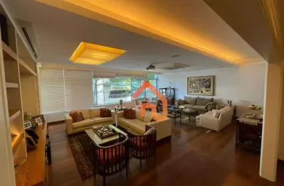 Apartamento com 4 dormitórios à venda, 231 m² por r$ 6.600.000 - leblon - rio de janeiro/rj