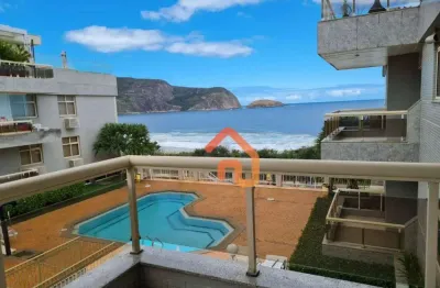 Cobertura com 4 dormitórios à venda, 244 m² por r$ 2.300.000,00 - camboinhas - niterói/rj