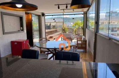 Linda cobertura duplex caritas, vista mar e parque da cidade!!!!!
