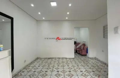 Aluga salão comercial, 25m² r$ 1.400 no jardim vaz de lima