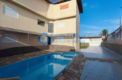 Casa vista pro mar 4 quartos piscina churrasqueira 100m do mar itanhaém sp