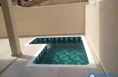 Sobrado 3 quartos piscina e churrasqueira 200m mar  itanhaém sp