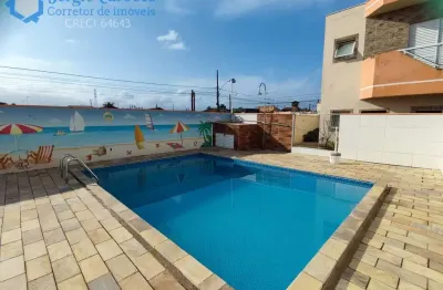 Sobrado em condominio com piscina coletiva e area gourmet com churrasqueira