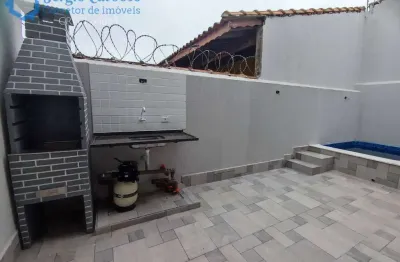 Ultima unidade! casa nova mobiliada com piscina privativa e mezanino