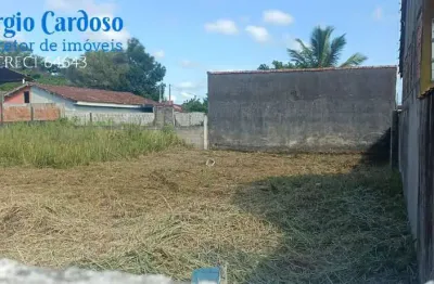 Terreno 250m² - murado - rua calçada - lado praia - itanhaem/sp