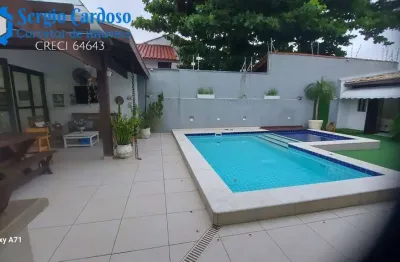 Casa em terreno amplo 400m  5 quartos piscina  300m do mar itanhaem sp