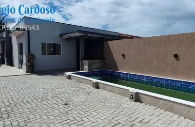 Casa nova moderna com piscina e espaço gourmet! itanhaem/sp