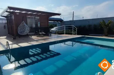 Porteira fechada! 4 suítes piscina churrasqueira sauna itanhaém/sp