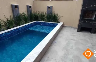 Lançamento! super moderna iluminação em led e piscina com banco molhado!