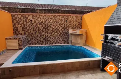 Sobrados em condomínio lado praia com piscina e churrasqueira itanhaém/sp