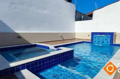 Casa incrível com linda area de lazer! 3 quartos 1 suite - itanhaem/sp