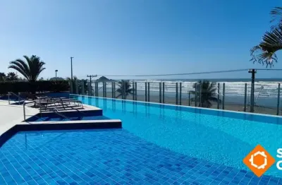 Apartamento pé na areia! lazer completo 3 quartos 2 suítes itanhaem/sp